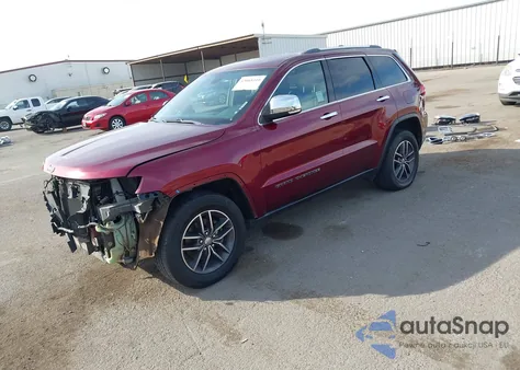 2018 Jeep Grand Cherokee Limited 4X2 из США, поврежденный, VIN 1C4RJEBG7JC192853